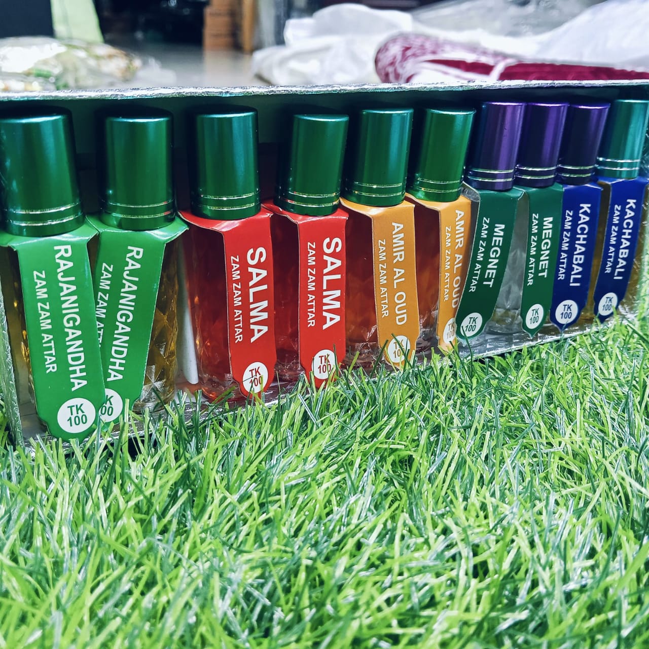 10 Pcs Attar Combo Pack - Good Fragrance By Ator