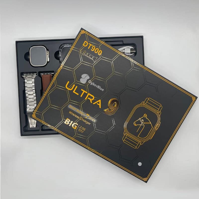 DT 900 Ultra 9 Smart Watch With Free 7 Straps